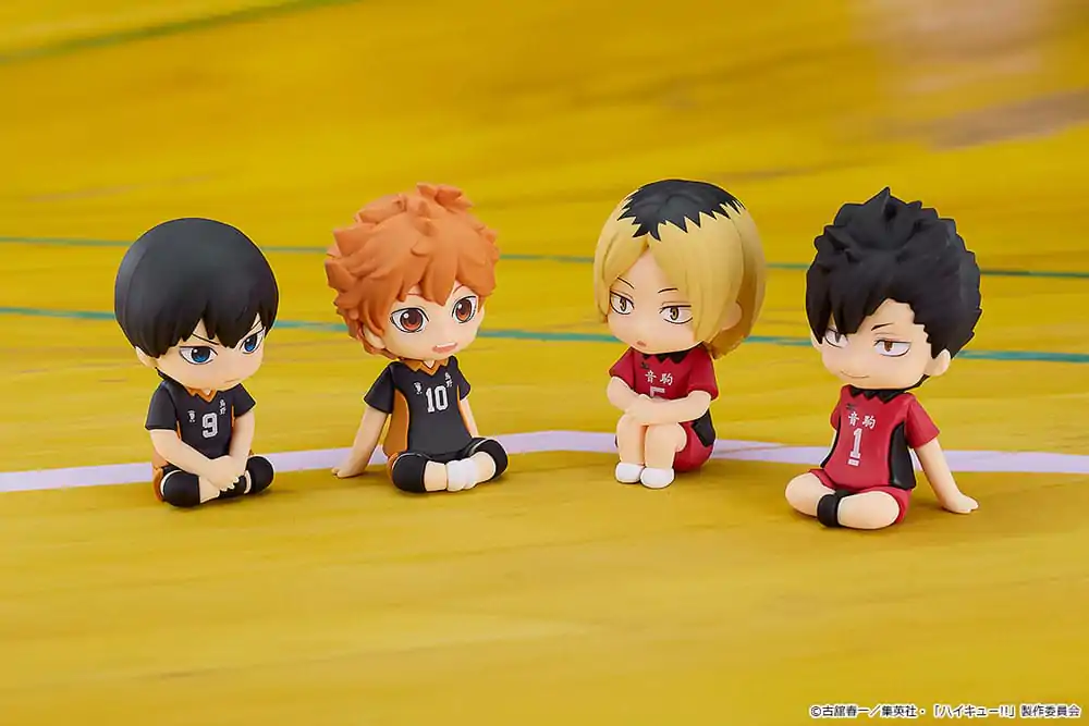 Haikyu!! Nendroid Plus: Statuetă mini mascotă din cauciuc Kenma Kozume 8 cm poza produsului