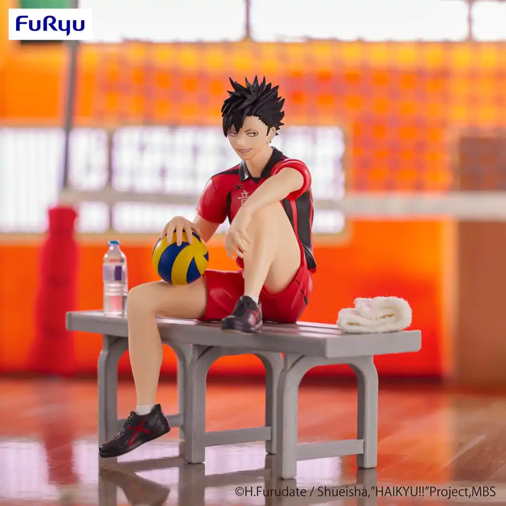 Haikyu!! Opritor de Tăiței Statuie PVC Tetsuro Kuroo 14 cm poza produsului