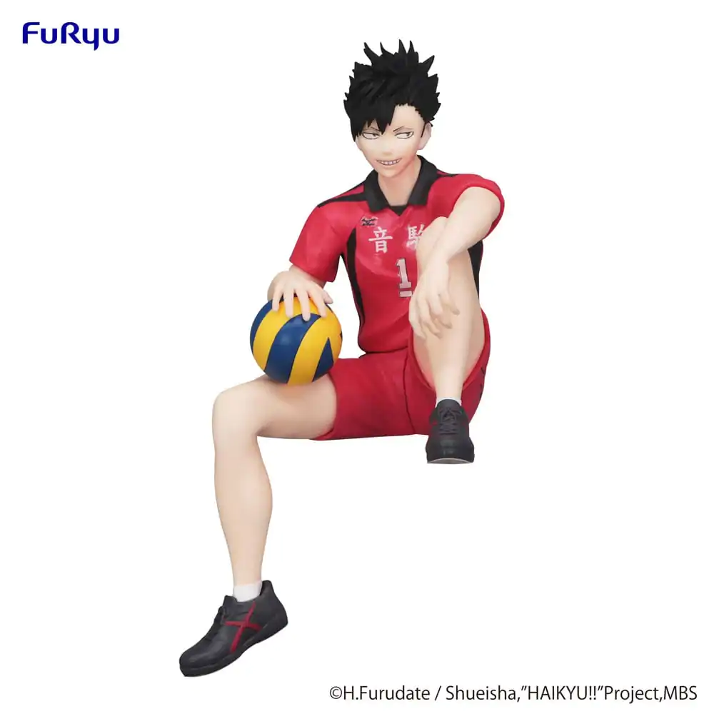 Haikyu!! Opritor de Tăiței Statuie PVC Tetsuro Kuroo 14 cm poza produsului