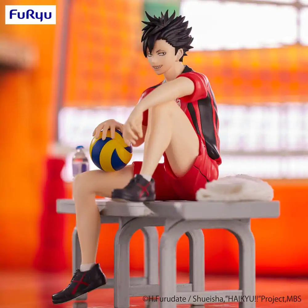 Haikyu!! Opritor de Tăiței Statuie PVC Tetsuro Kuroo 14 cm poza produsului