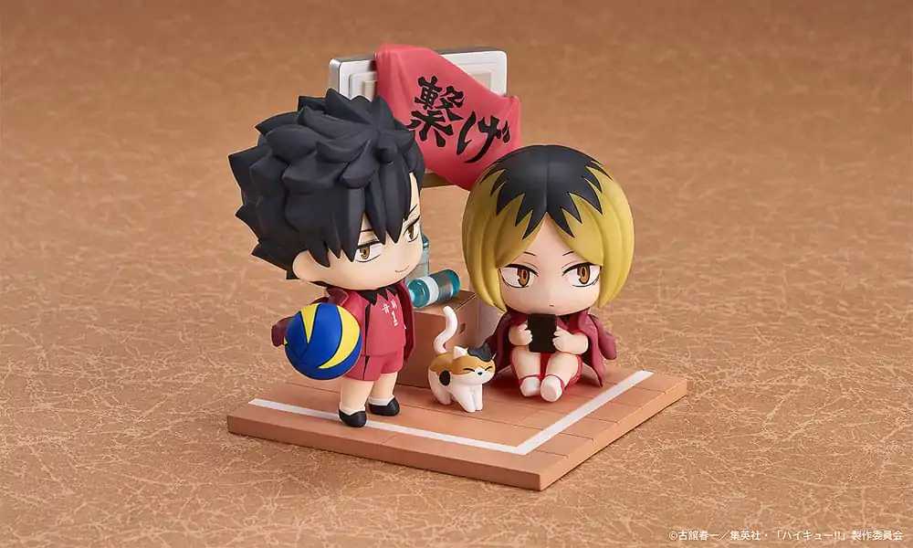 Haikyu!! Set mini-figurine 2-Pack Tetsuro Kuroo & Kenma Kozume 9 cm poza produsului