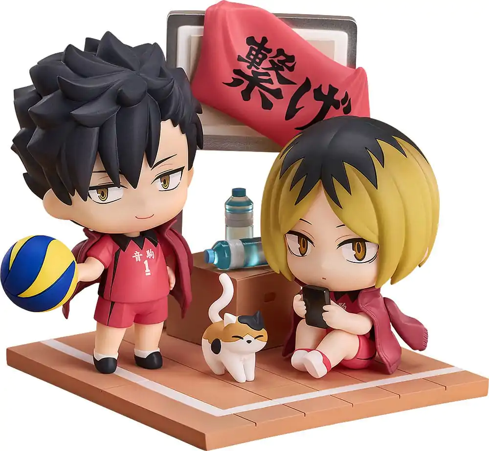 Haikyu!! Set mini-figurine 2-Pack Tetsuro Kuroo & Kenma Kozume 9 cm poza produsului