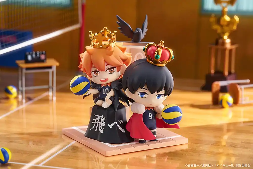 Haikyu!! Set mini figurine 2-Pack Shoyo Hinata & Tobio Kageyama 11 cm poza produsului