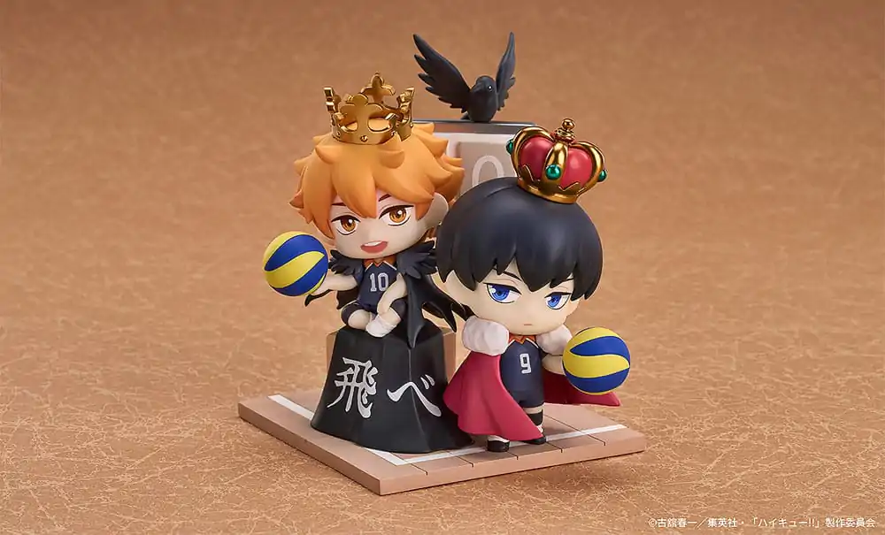 Haikyu!! Set mini figurine 2-Pack Shoyo Hinata & Tobio Kageyama 11 cm poza produsului