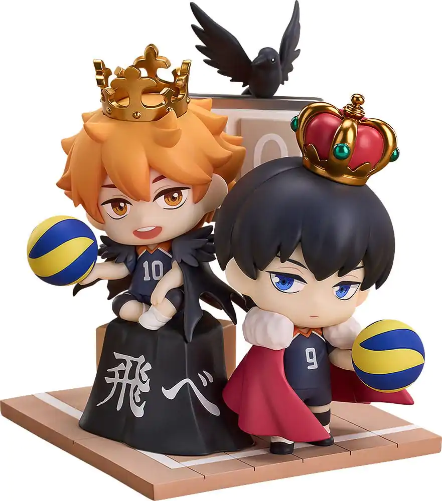 Haikyu!! Set mini figurine 2-Pack Shoyo Hinata & Tobio Kageyama 11 cm poza produsului