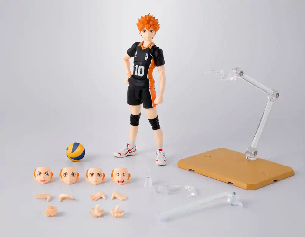 Haikyu!! S.H.Figuarts Figurina de actiune Shoyo Hinata 14 cm poza produsului