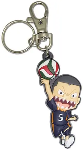 Haikyu!! Breloc din PVC Tanaka poza produsului