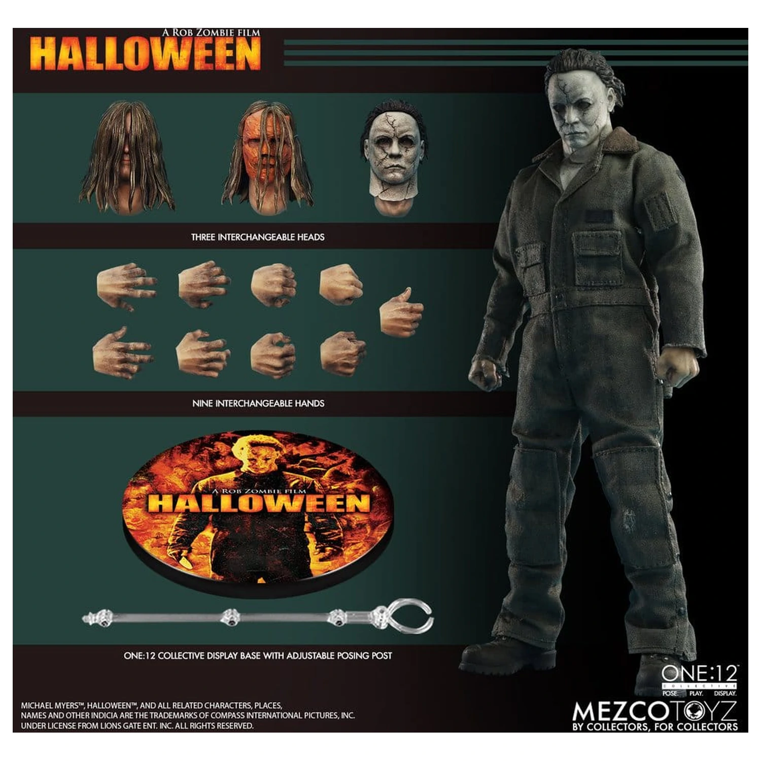Halloween (2007) One:12 Collective Figurina de actiune 1/12 Michael Myers 17 cm poza produsului
