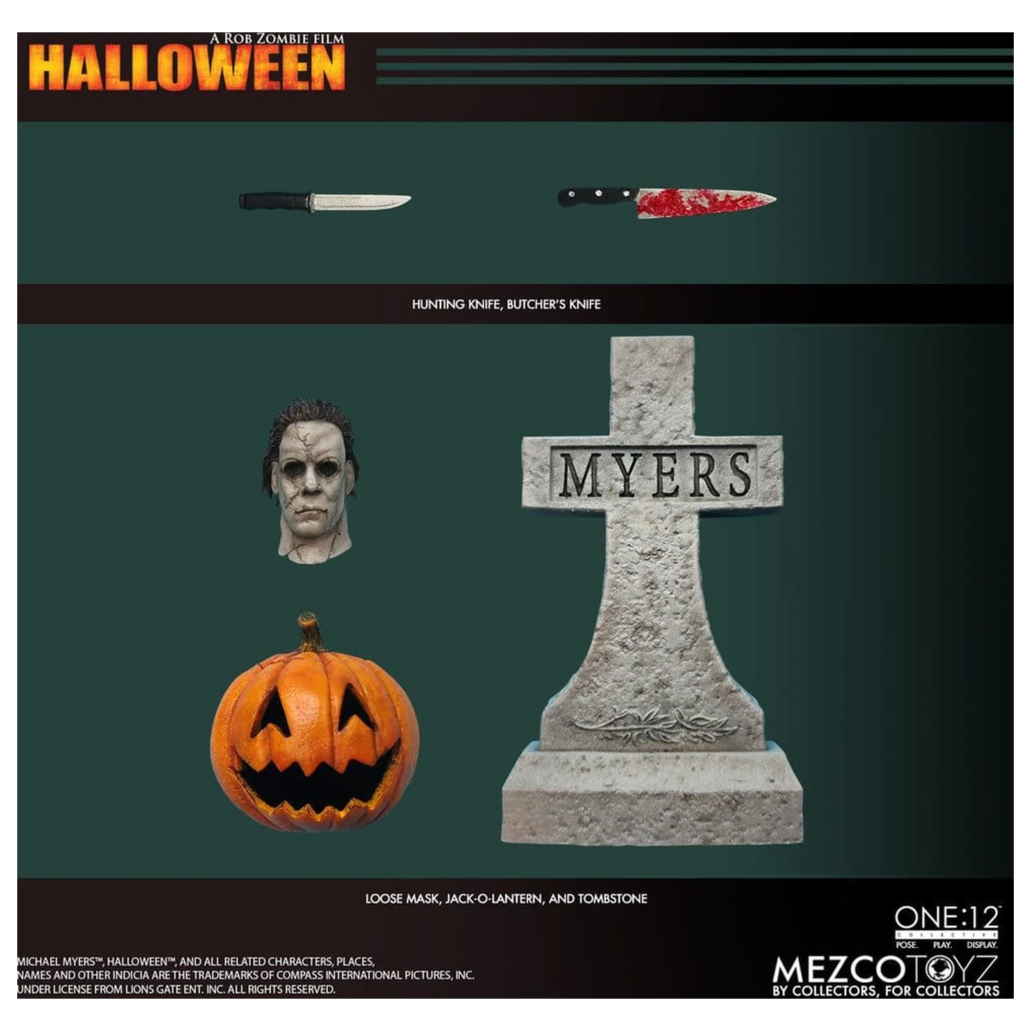 Halloween (2007) One:12 Collective Figurina de actiune 1/12 Michael Myers 17 cm poza produsului