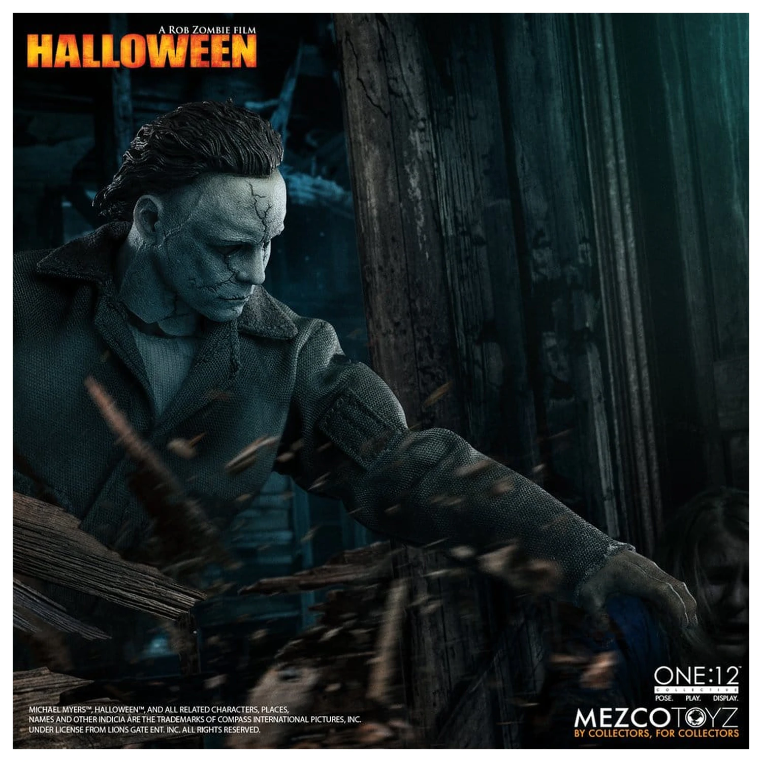 Halloween (2007) One:12 Collective Figurina de actiune 1/12 Michael Myers 17 cm poza produsului