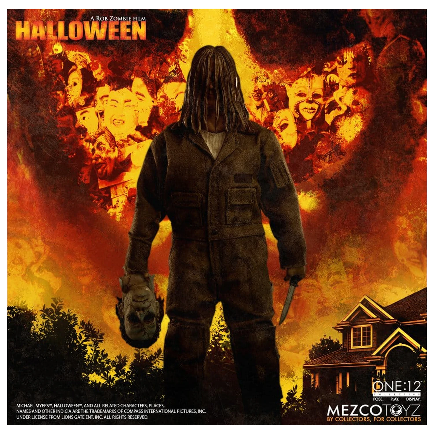 Halloween (2007) One:12 Collective Figurina de actiune 1/12 Michael Myers 17 cm poza produsului