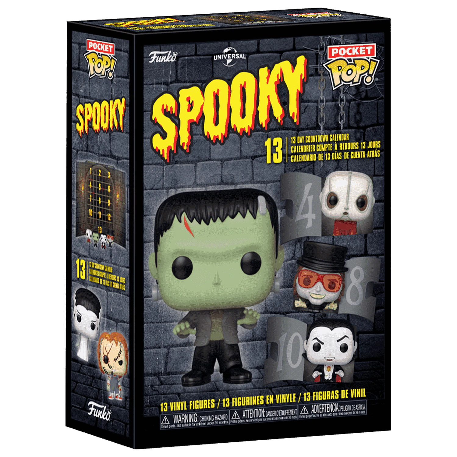 Halloween Pocket Funko POP! Killer Kountdown 13 Zile Calendar Advent Numaratoare Inversa poza produsului