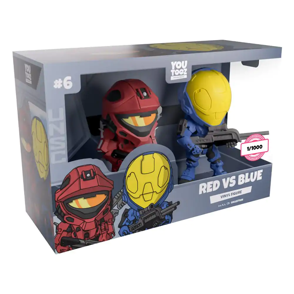 Halo Figurine de vinil Pachet de 2 Red vs Blue 11 cm poza produsului