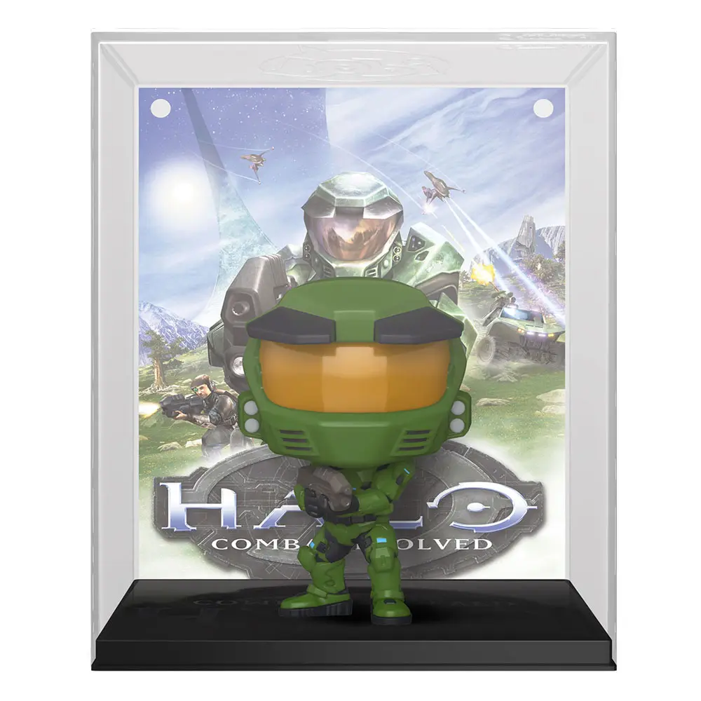 Halo POP! Game Cover Vinyl Figura Master Chief 9 cm poza produsului