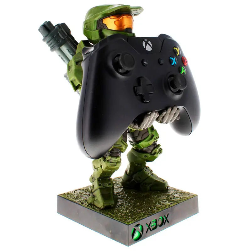 Figurină suport cablu Halo Cable Guy Master Chief Exclusive Edition 20 cm poza produsului