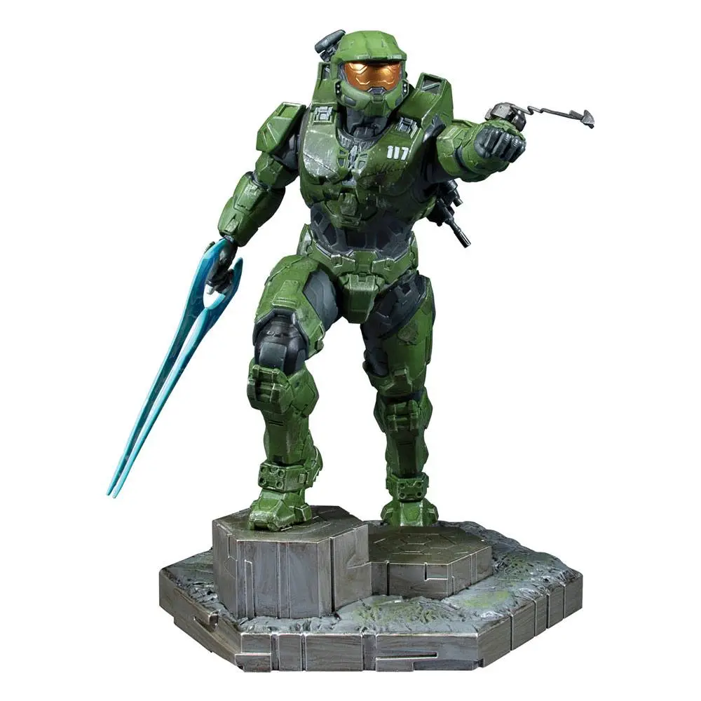 Halo Infinite Statuie PVC Master Chief & Grappleshot 26 cm poza produsului