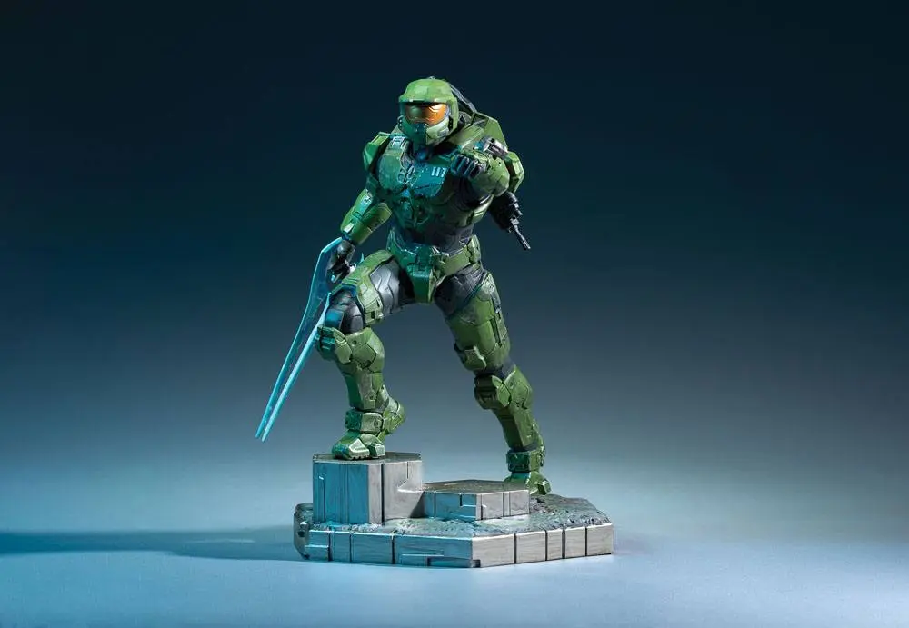 Halo Infinite Statuie PVC Master Chief & Grappleshot 26 cm poza produsului