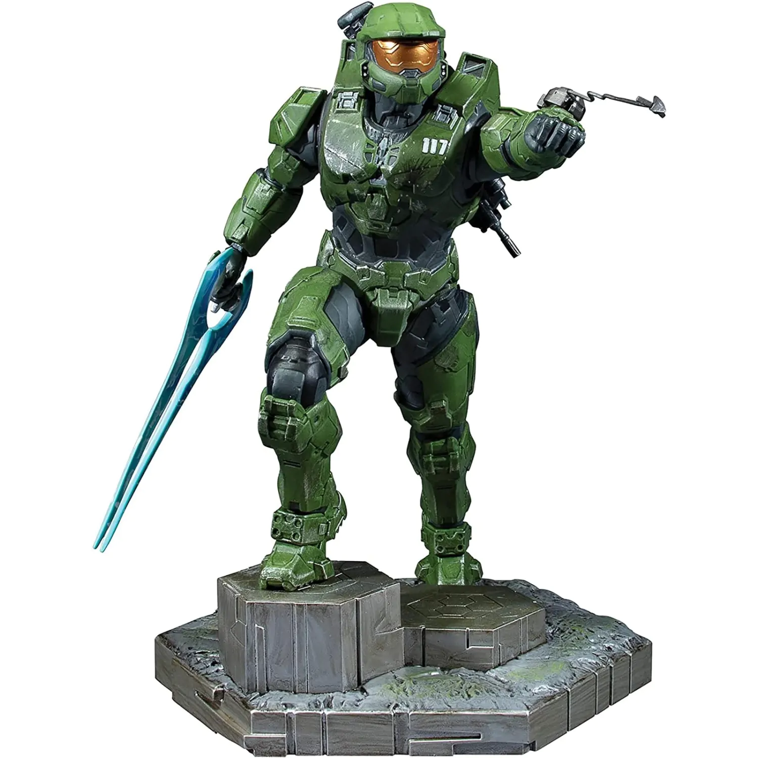 Halo Infinite Statuie PVC Master Chief & Grappleshot 26 cm poza produsului