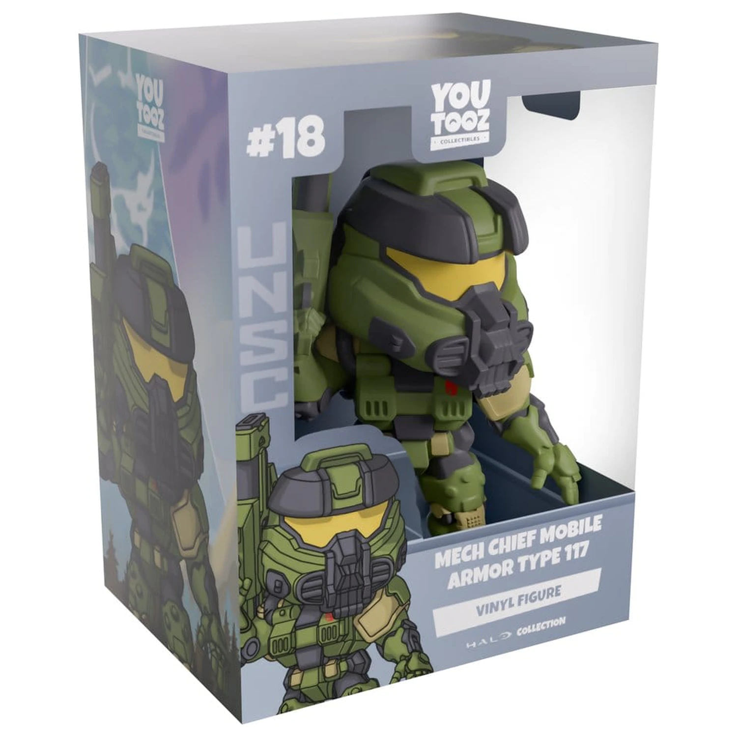 Halo Figurina de Vinil Mech Chief Mobile Armor Type 117 13 cm poza produsului