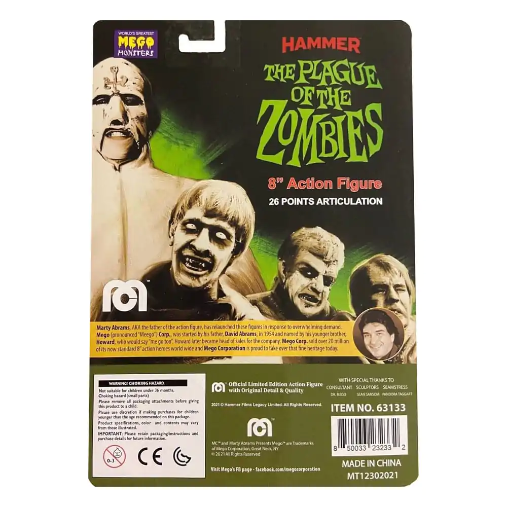Figurină de acțiune Hammer Films The Plague of the Zombies Version 2 20 cm poza produsului