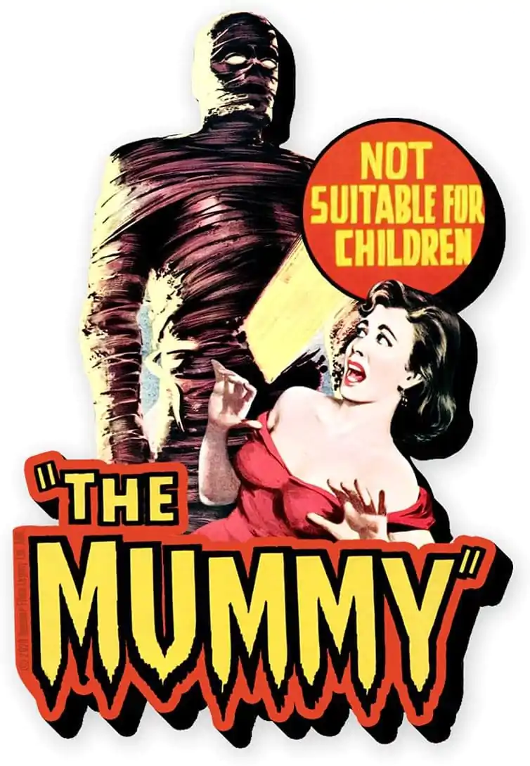 Hammer Horror: The Mummy Magnet Funky Chunky magnet poza produsului