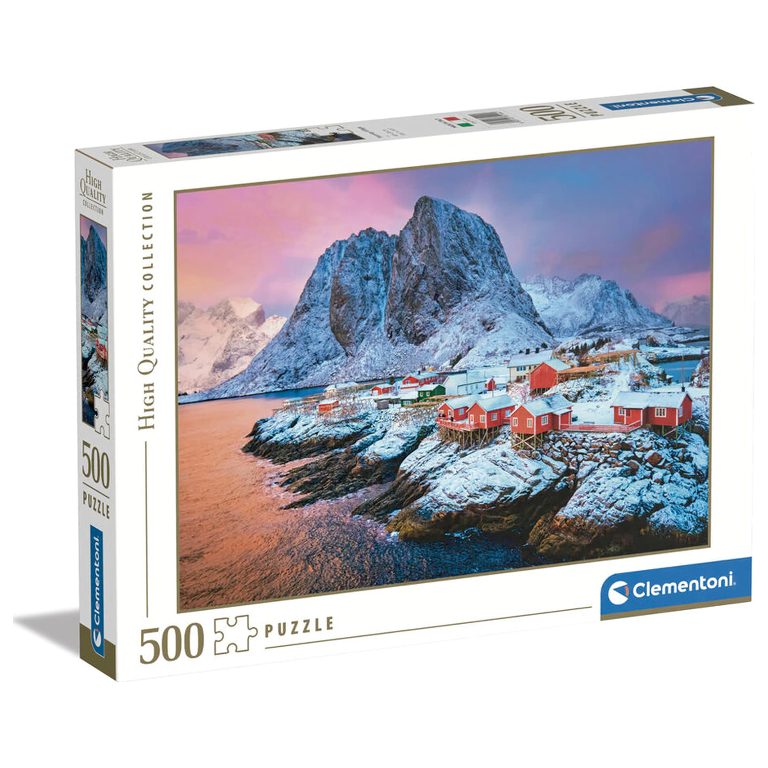 Hamnoy Village puzzle 500 piese poza produsului