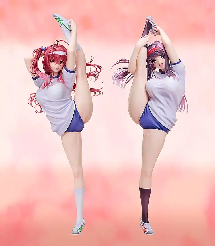 Hanikami Kanojo Statuie PVC 1/4 Nanaka Hinoura: Gym Uniform Ver. 46 cm poza produsului