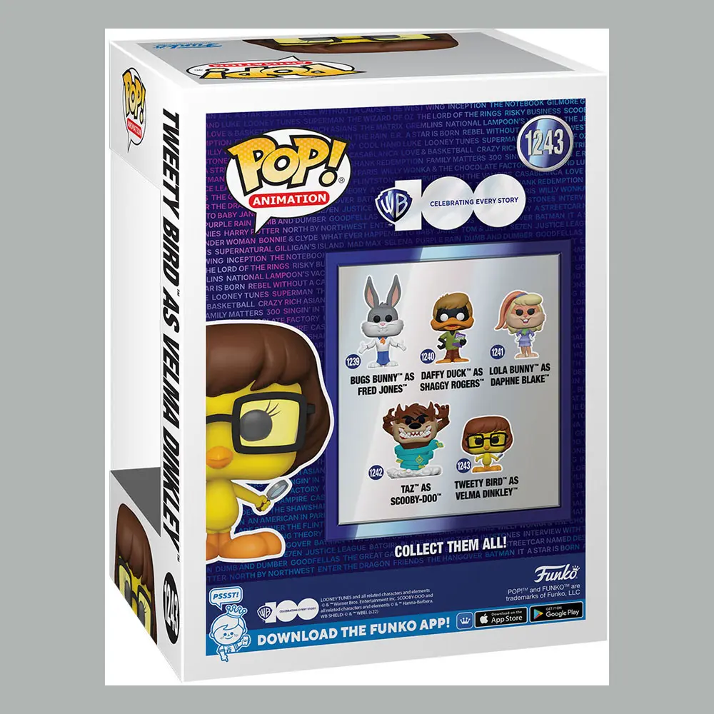 Hanna-Barbera POP! Figurina de vinil Animation Tweety ca Velma 9 cm poza produsului