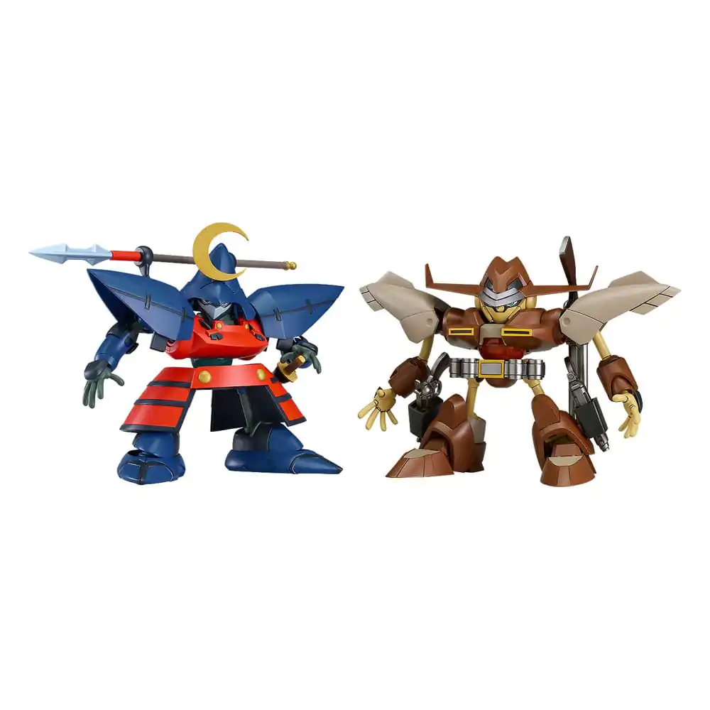 Hao Taikei Ryu Knight Moderoid Kit Model Plastic Colecție Seria: 3 Hayatmaru & Delingar 10 cm poza produsului