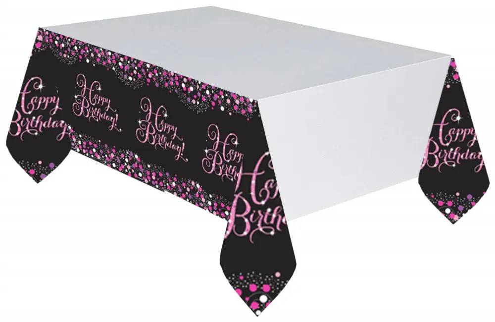 Fata de masa Happy Birthday 120x180 cm poza produsului