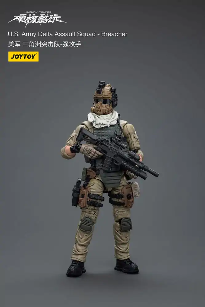 Figurină de acțiune hardcore Coldplay 1/18 U.S. Army Delta Assault Squad Breacher 11 cm poza produsului