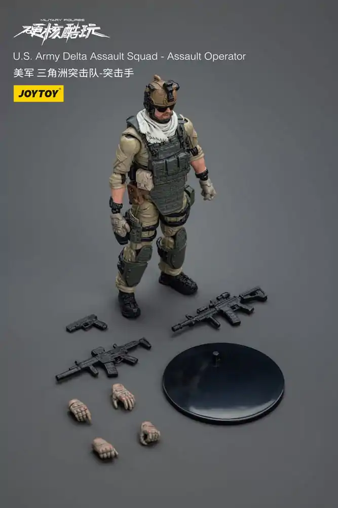 Figurină de acțiune Hardcore Coldplay 1/18 Operator al Echipa de Asalt Delta a Armatei SUA 11 cm poza produsului