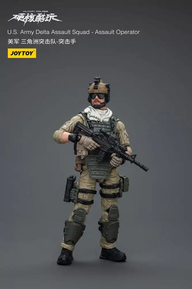 Figurină de acțiune Hardcore Coldplay 1/18 Operator al Echipa de Asalt Delta a Armatei SUA 11 cm poza produsului