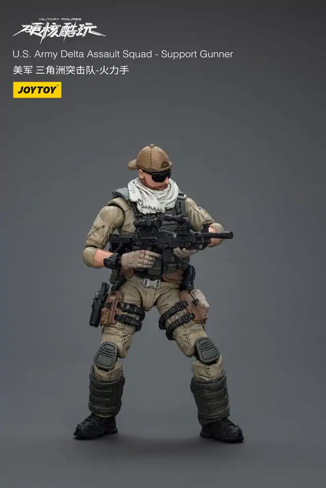 Figurină de acțiune Hardcore Coldplay 1/18 U.S. Army Delta Assault Squad Pușcaș Sprijin 11 cm poza produsului