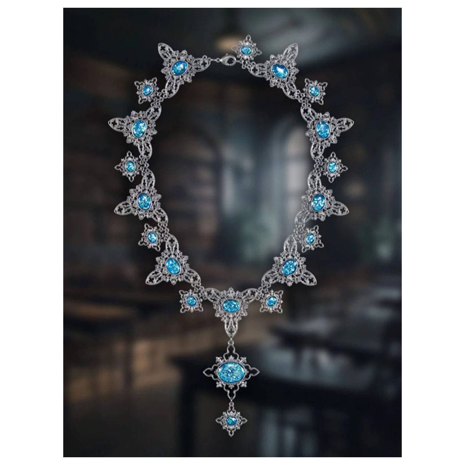 Harry Potter Replica 1/1 Cursed Opal Colier 56 cm poza produsului