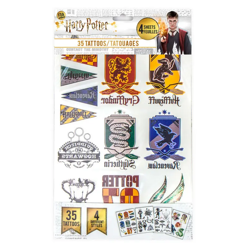 Set Tatuaje Temporare Harry Potter poza produsului