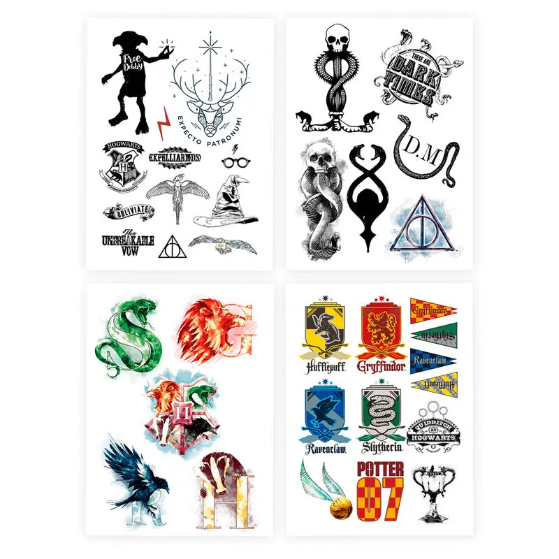 Set Tatuaje Temporare Harry Potter poza produsului