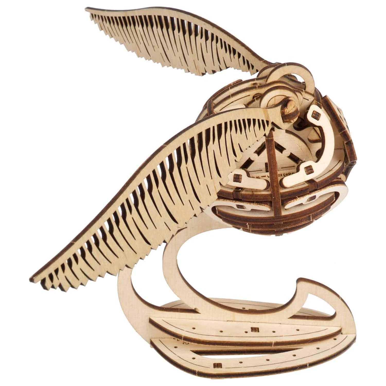 Harry Potter Puzzle 3D din lemn Golden Snitch poza produsului