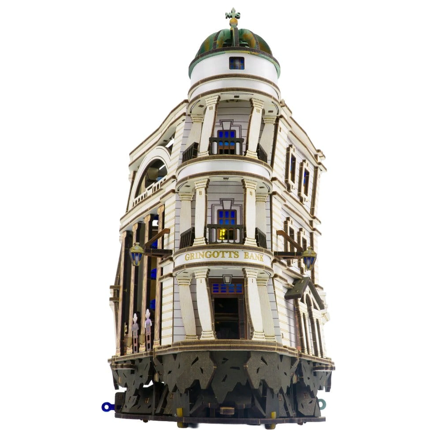 Harry Potter 3D puzzle din lemn Gringotts Bank Marble Run poza produsului
