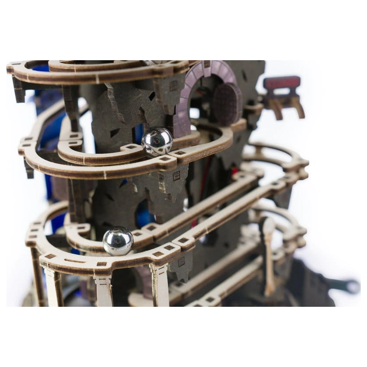 Harry Potter 3D puzzle din lemn Gringotts Bank Marble Run poza produsului