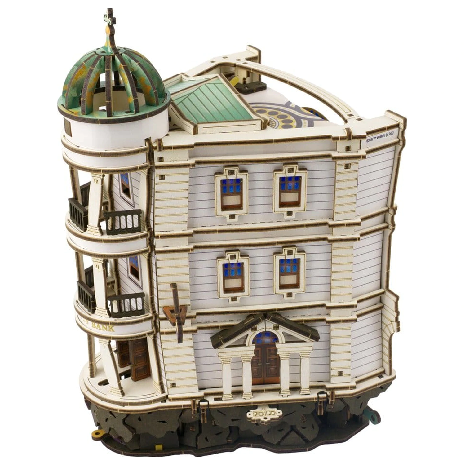Harry Potter 3D puzzle din lemn Gringotts Bank Marble Run poza produsului