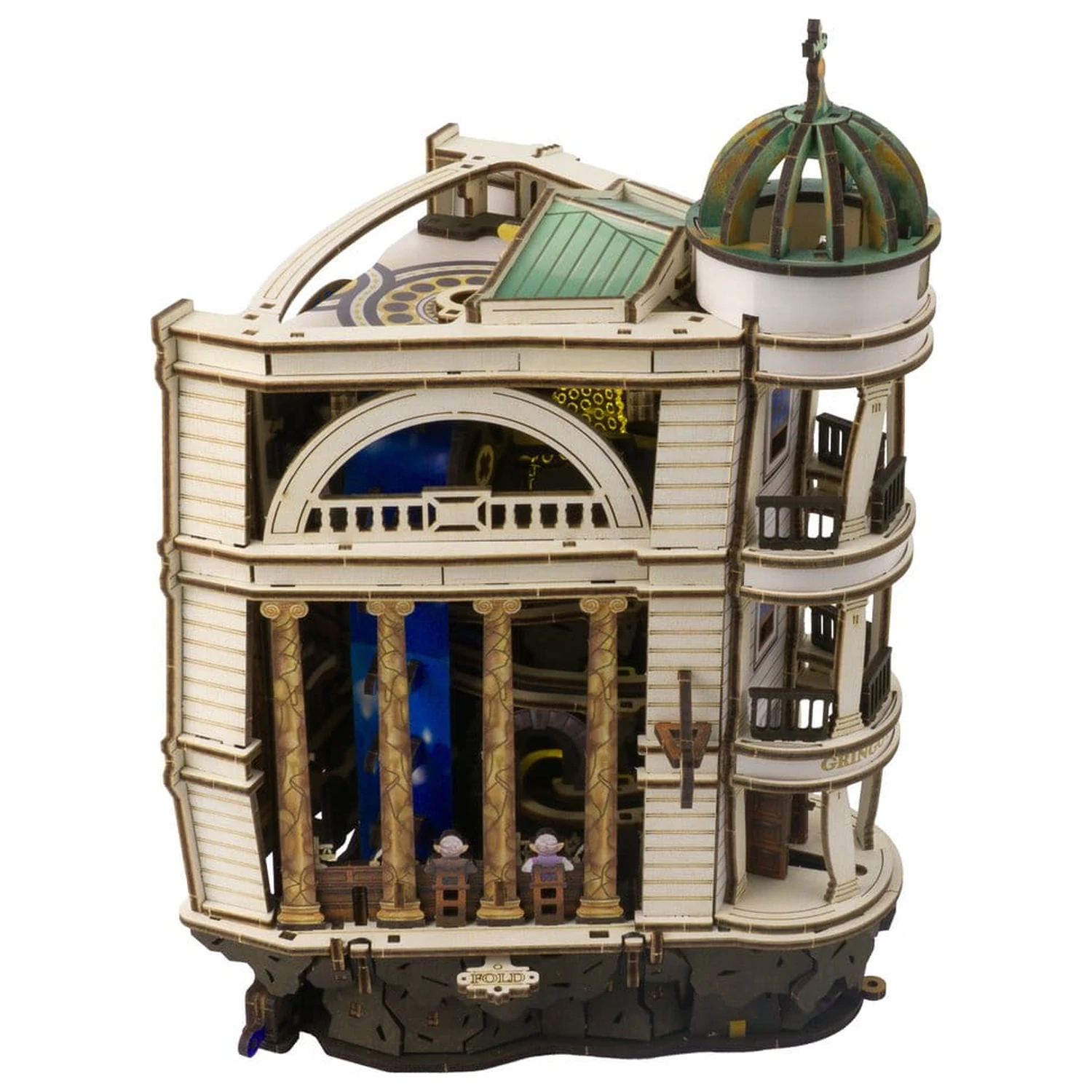 Harry Potter 3D puzzle din lemn Gringotts Bank Marble Run poza produsului
