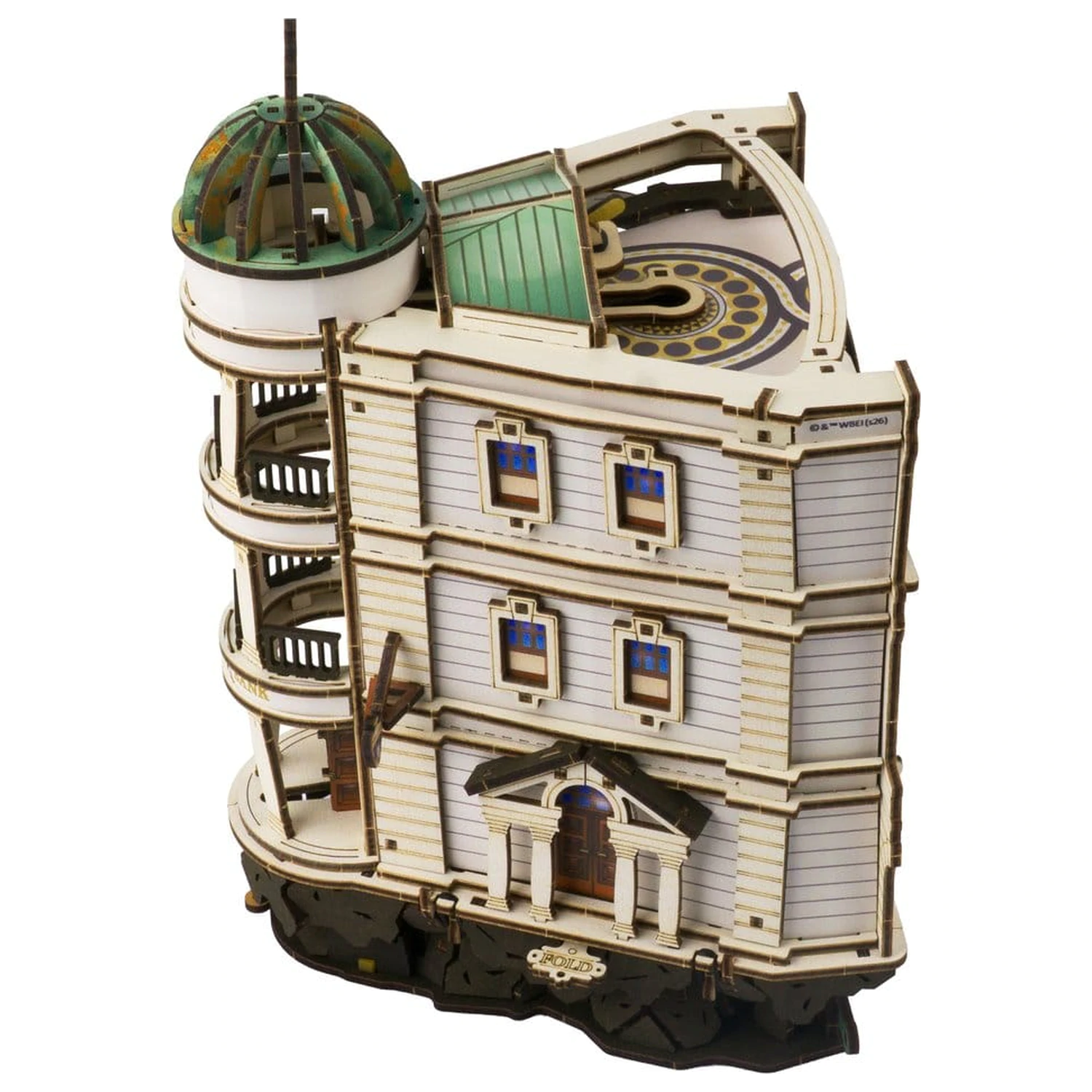 Harry Potter 3D puzzle din lemn Gringotts Bank Marble Run poza produsului