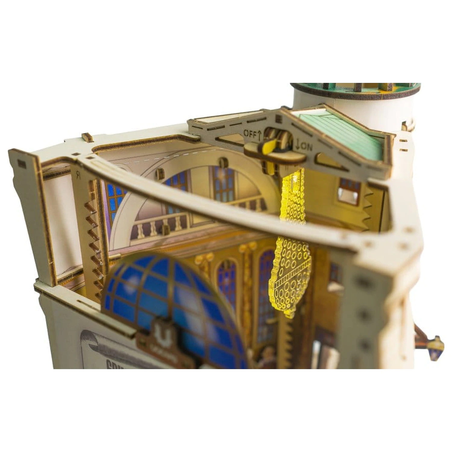 Harry Potter 3D puzzle din lemn Gringotts Bank Marble Run poza produsului