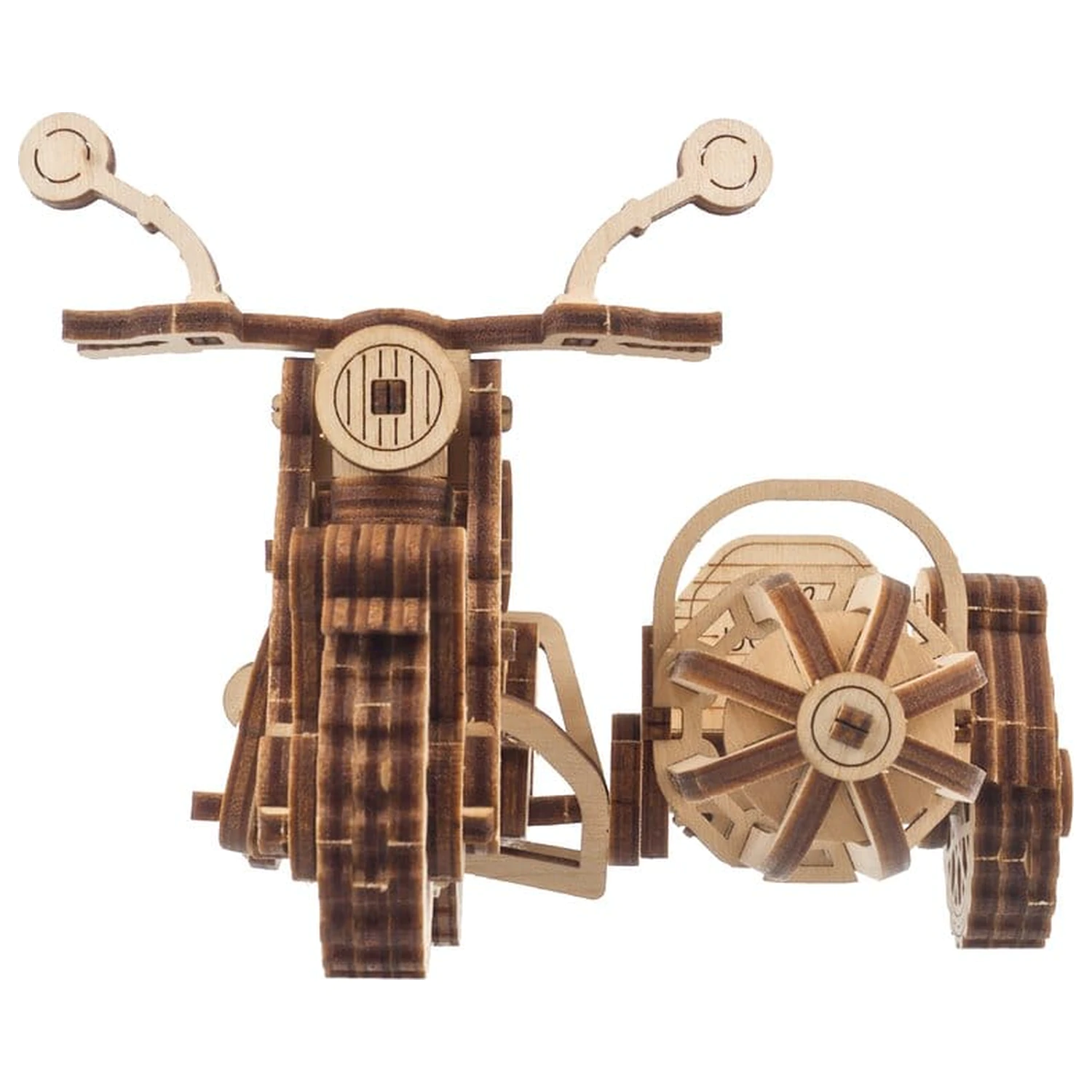 Harry Potter 3D puzzle din lemn Motocicleta Zburatoare a lui Hagrid poza produsului