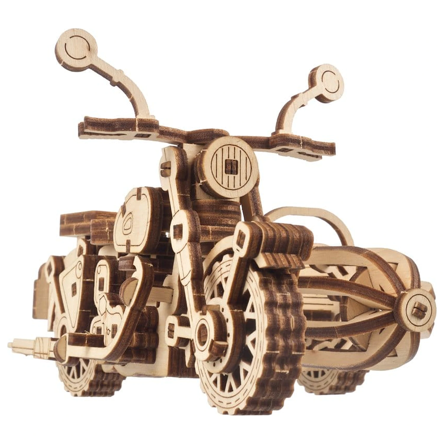 Harry Potter 3D puzzle din lemn Motocicleta Zburatoare a lui Hagrid poza produsului
