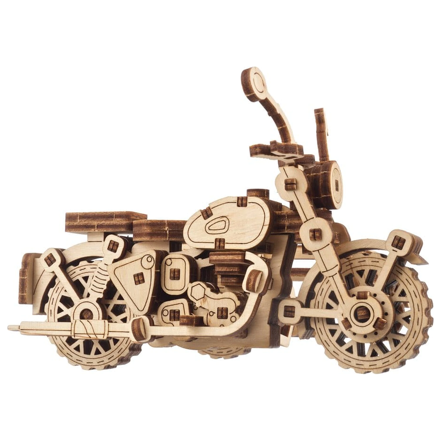 Harry Potter 3D puzzle din lemn Motocicleta Zburatoare a lui Hagrid poza produsului