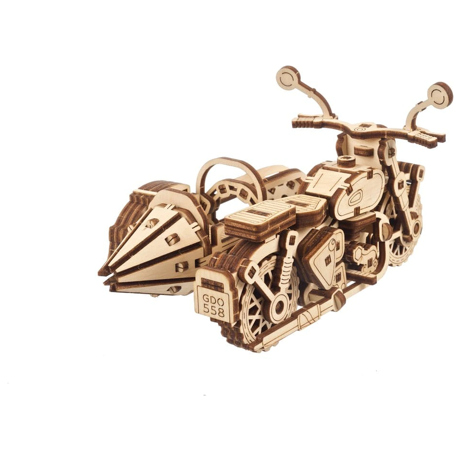 Harry Potter 3D puzzle din lemn Motocicleta Zburatoare a lui Hagrid poza produsului