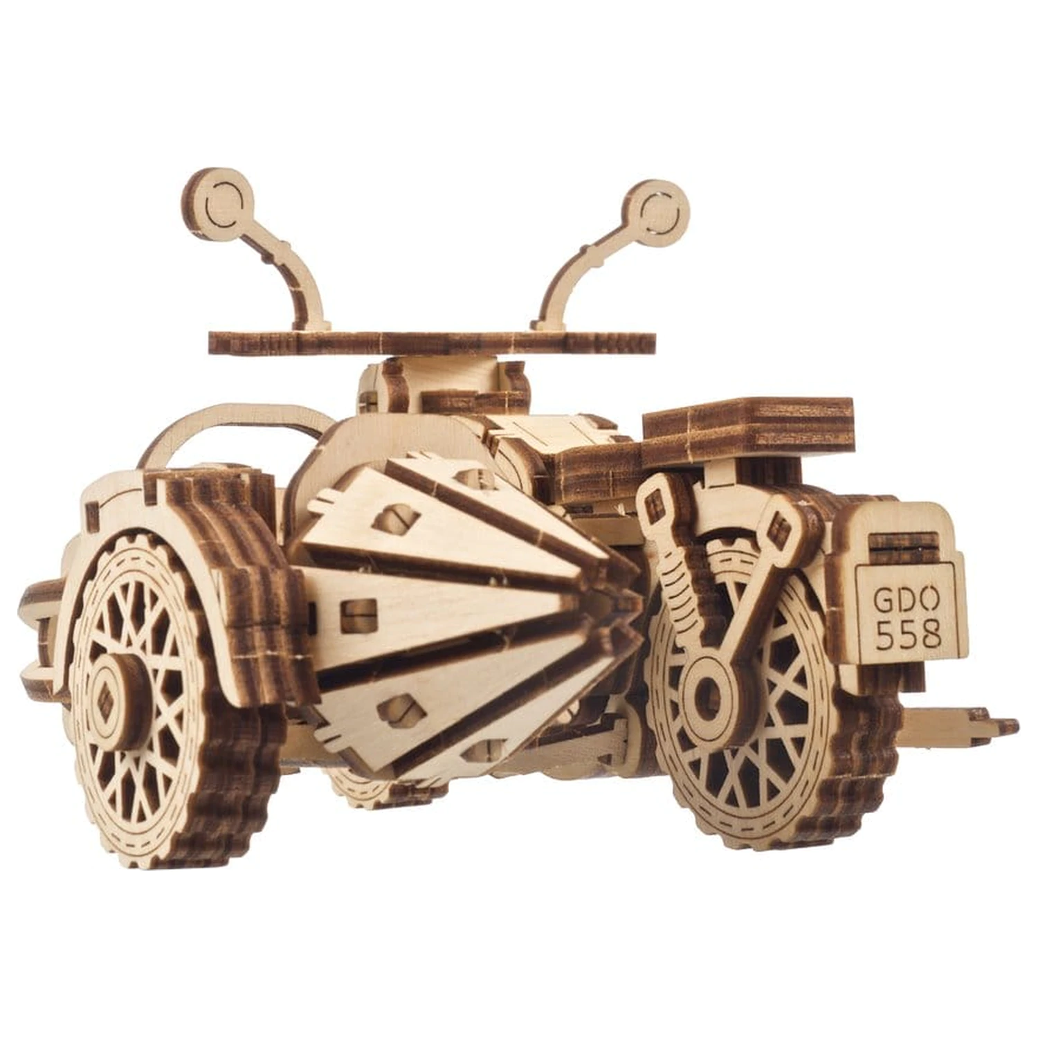 Harry Potter 3D puzzle din lemn Motocicleta Zburatoare a lui Hagrid poza produsului