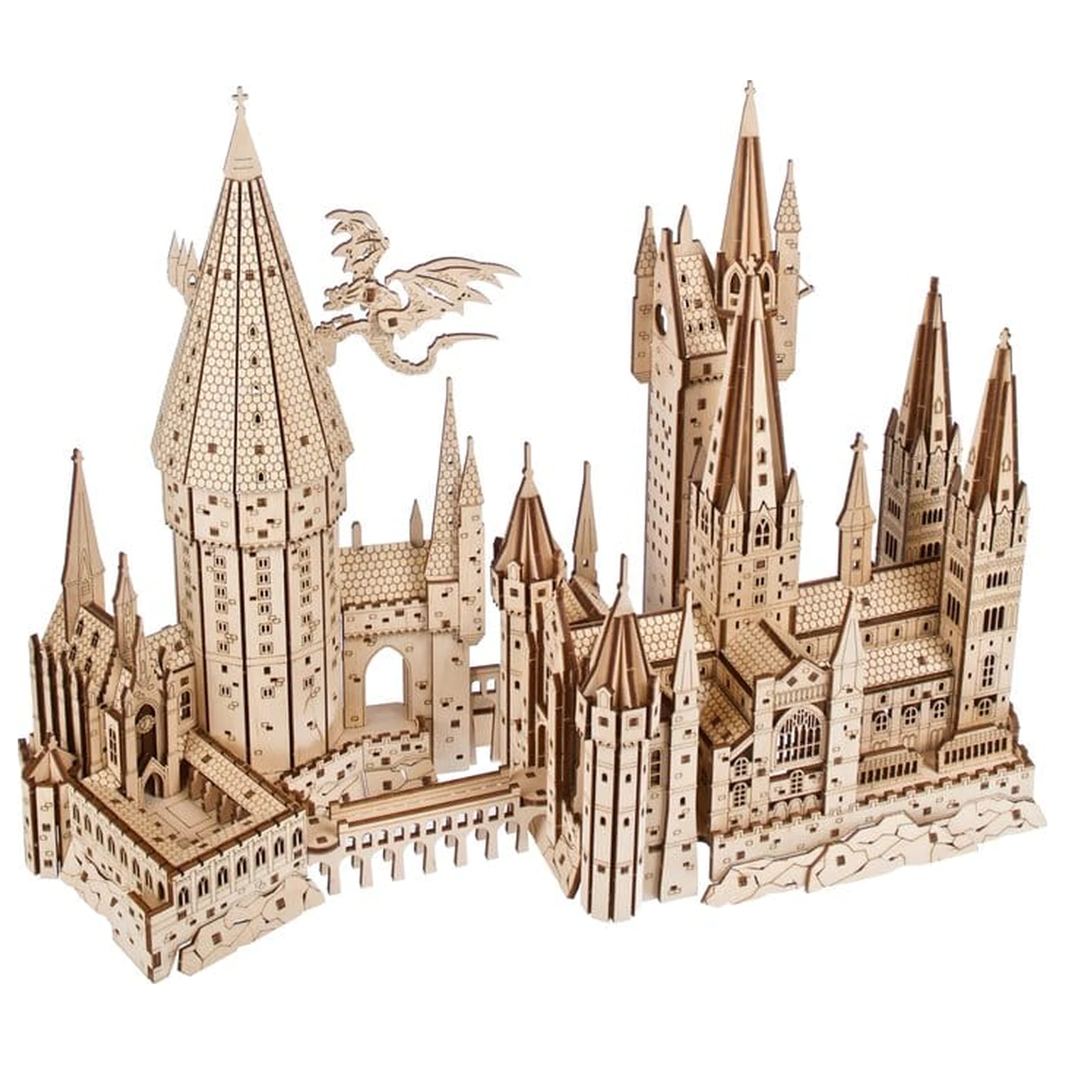 Harry Potter 3D Puzzle din lemn Castelul Hogwarts poza produsului